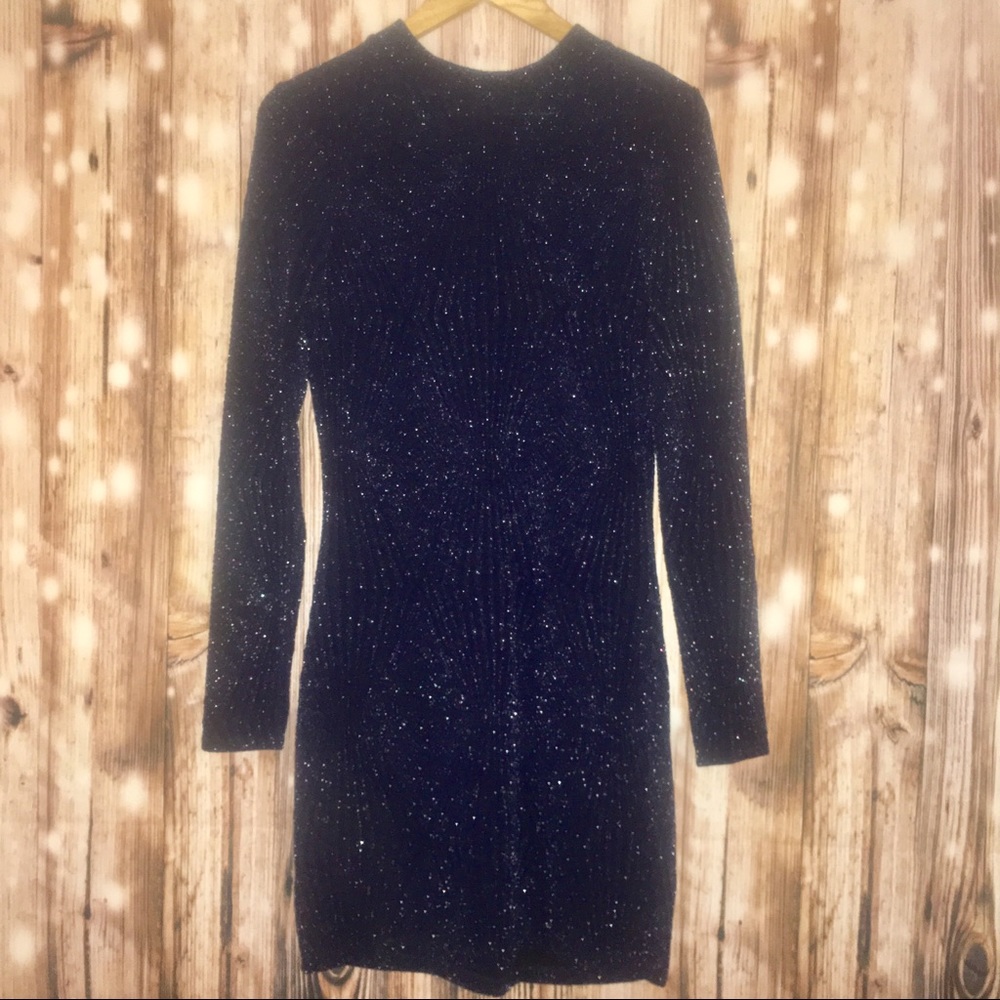 Sparkle Midnight Blue Cocktail Dress